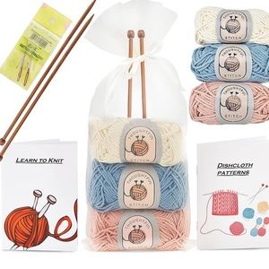 Learn to knit kit for beginners
